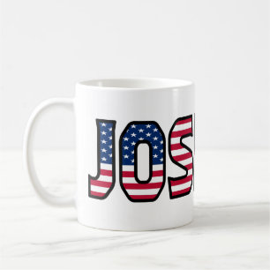 Joshua Name Vorname USA styled Tasse Kaffeetasse Coffee Mug