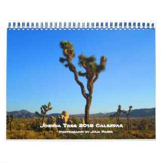 Joshua Tree 2018 By Julia Hanna Calendar