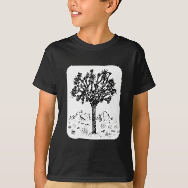 Joshua Tree (Border) T-Shirt (Front)