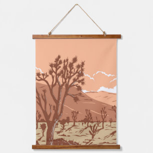 Joshua tree in the Mojave Desert Hanging Tapestry