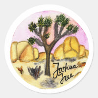 Joshua Tree National Park at Sunset