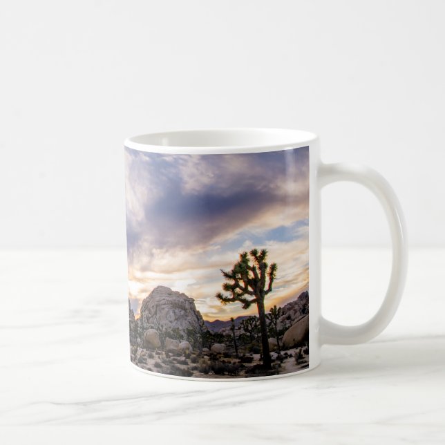 Joshua Tree National Park at Sunset Coffee Mug (Right)