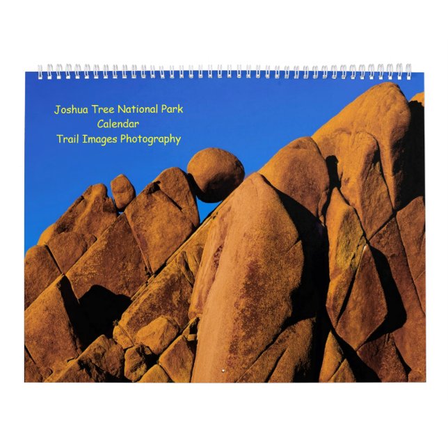 Joshua Tree National Park - Calendar (Cover)