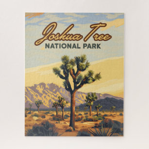 Joshua Tree National Park California Desert  Jigsaw Puzzle