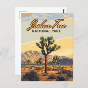 Joshua Tree National Park California Desert  Postcard