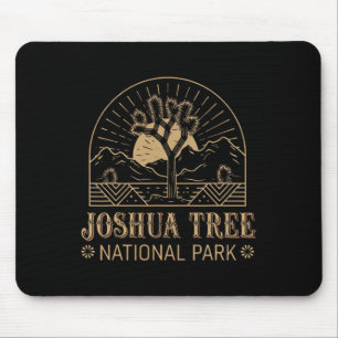 Joshua Tree National Park California Hiking Campin Mouse Pad
