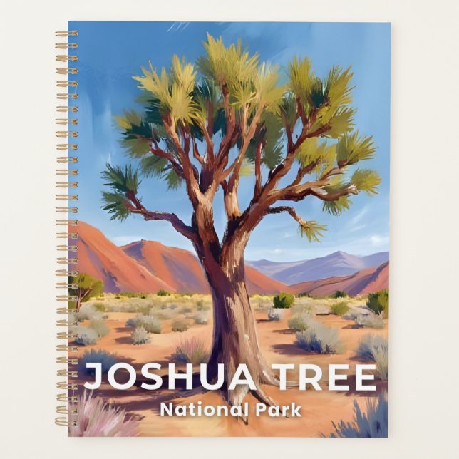 Joshua Tree National Park California Travel Art Planner (Front)
