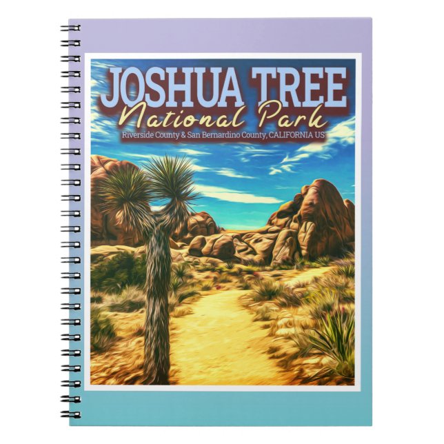 JOSHUA TREE NATIONAL PARK - CALIFORNIA US NOTEBOOK (Front)