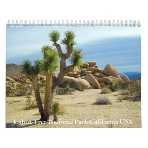 Joshua Tree National Park-California USA Calendar
