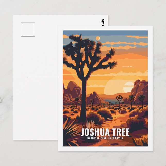 Joshua Tree National Park California USA  Postcard (Front/Back)