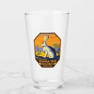 Joshua Tree National Park Desert Hare Vintage Glass