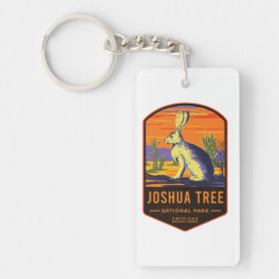 Joshua Tree National Park Hare Key Ring