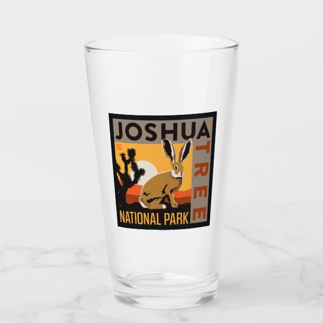 Joshua Tree National Park | Jackrabbit Glass (Front)