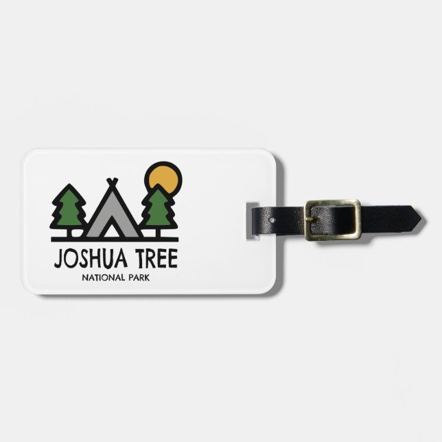 Joshua Tree National Park Luggage Tag (Front Horizontal)