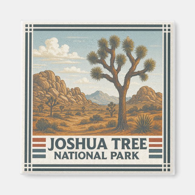 Joshua Tree National Park Magnet (Front)