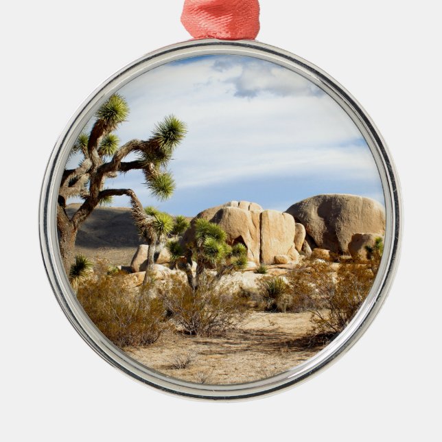 Joshua Tree National Park Metal Ornament (Front)
