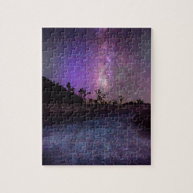 Joshua tree National Park milky way Jigsaw Puzzle (Vertical)