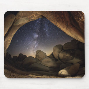 Joshua Tree National Park Night Sky Mouse Pad