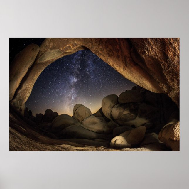 Joshua Tree National Park Night Sky Poster (Front)