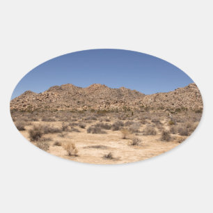 Joshua Tree National Park Oval Sticker