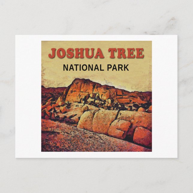 JOSHUA TREE National Park Postcard (Front)