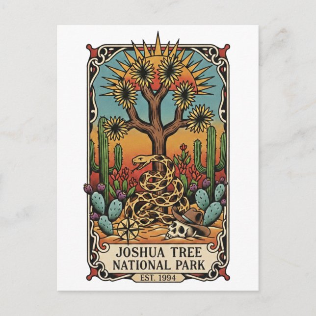 Joshua Tree National Park Postcard (Front)