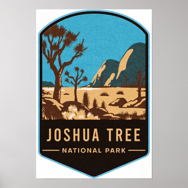 Joshua Tree National Park Poster (Front)