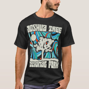 Joshua Tree National Park Retro Psychedelic 60s  T-Shirt