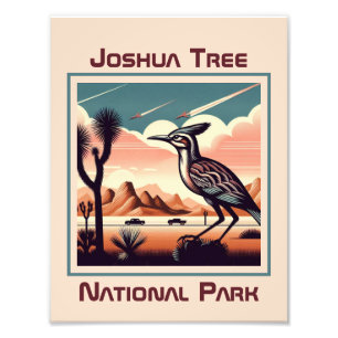 Joshua Tree National Park Retro Souvenir Gift Photo Print