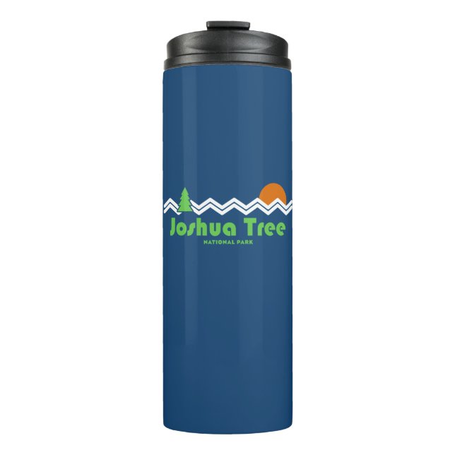 Joshua Tree National Park Retro Thermal Tumbler (Front)