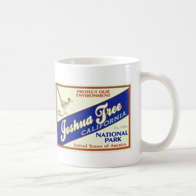 Joshua Tree National Park (Road Runner) Coffee Mug (Right)