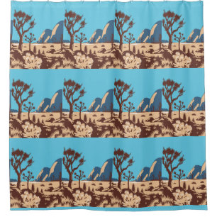 Joshua Tree National Park  Shower Curtain