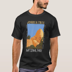 Joshua Tree National Park Skull Rock California Di T-Shirt