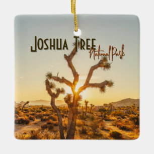Joshua Tree National Park Souvenir Gift Ceramic Ornament