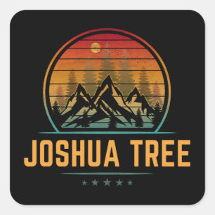 Joshua Tree National Park Square Sticker