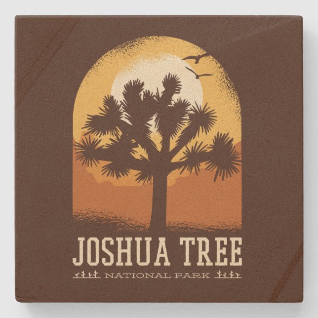 Joshua Tree National Park  Stone Coaster (Front)