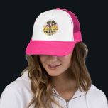 Joshua Tree National Park Trucker Hat<br><div class="desc">Check out this awesome watercolor illustration of Joshua Tree National Park and get ready for hiking,  camping and climbing! Check out my shop for more designs too!</div>