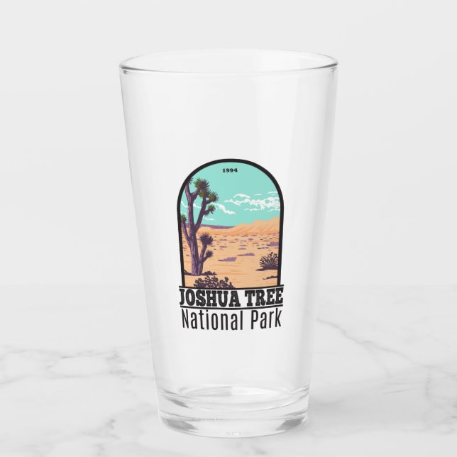 Joshua Tree National Park Tule Springs Vintage  Glass (Front)