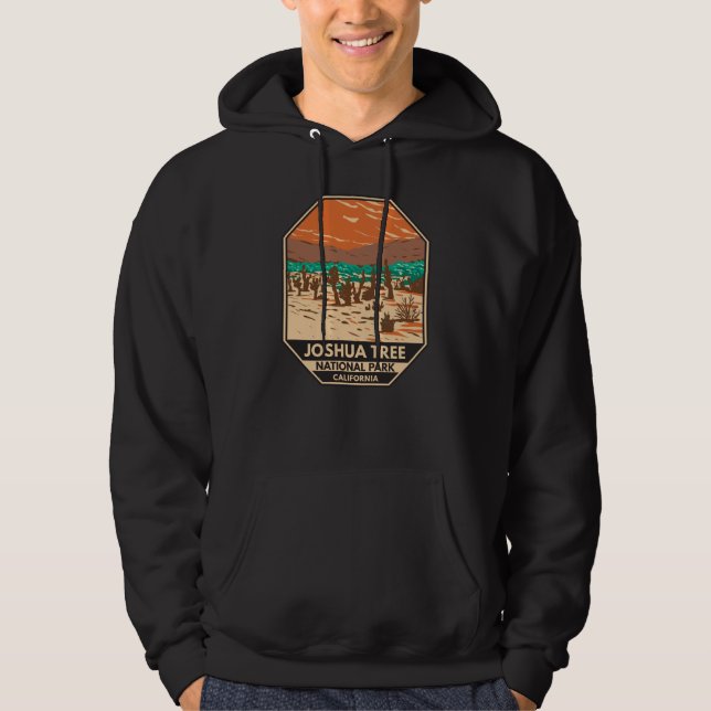 Joshua Tree National Park Turkey Flats Sand Dunes Hoodie (Front)