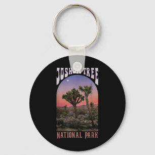 Joshua Tree National Park, Vintage California Hiki Key Ring