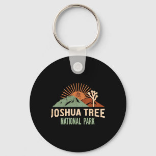 Joshua Tree National Park Vintage Hiking Camping O Key Ring