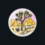 Joshua Tree National Park Watercolor Magnet<br><div class="desc">Check out this awesome watercolor illustration of Joshua Tree National Park and get ready for hiking,  camping and climbing! Check out my shop for more designs too!</div>