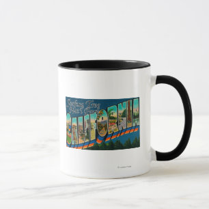Joshua Tree Nat'l Park, CA - Large Letter Scenes Mug
