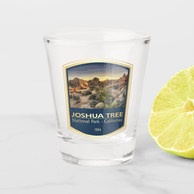 Joshua Tree NP (PF1) Shot Glass (Front)