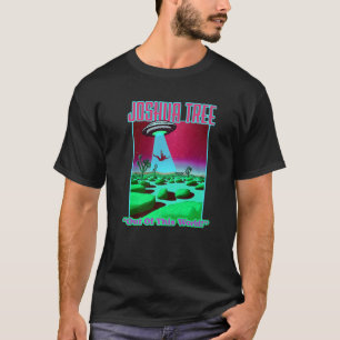 Joshua Tree Out Of This World Funny Alien Abductio T-Shirt
