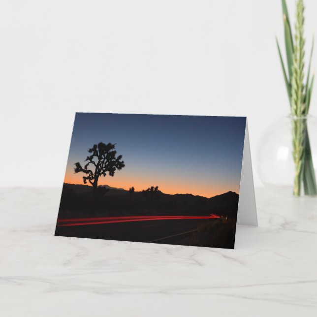 Joshua Tree Tail Lights Card (Front)