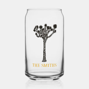 Joshua Tree Wedding Favours Can Glass