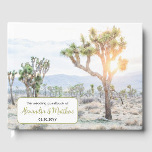 Joshua Tree Wedding Guest Book