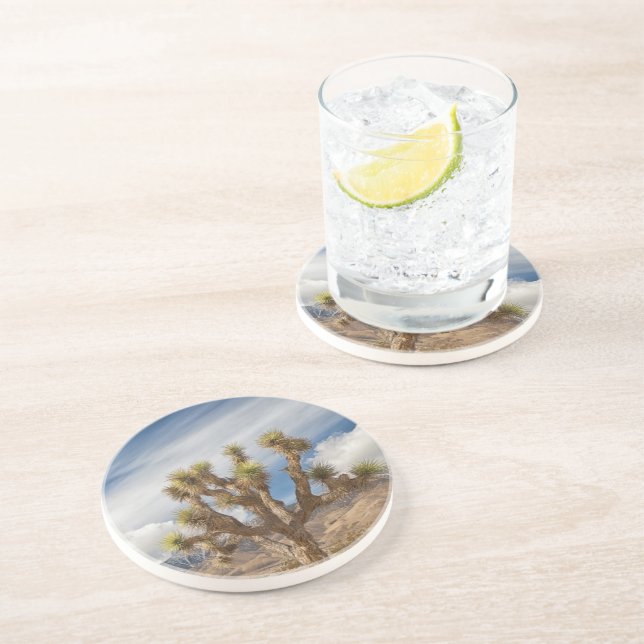 Joshua Trees in Desert Coaster (Side)