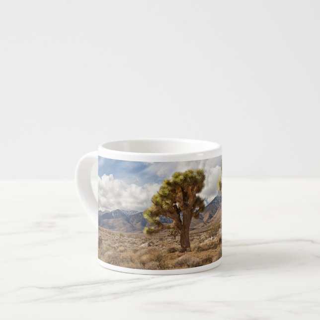 Joshua Trees in Desert Espresso Cup (Front Left)